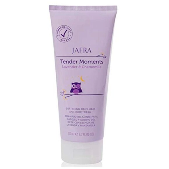 JAFRA TENDER MOMENTS LAVENDER & CHAMOMILE SOFTENING BABY HAIR BODY WASH 6.7 OZ - Picture 1 of 4